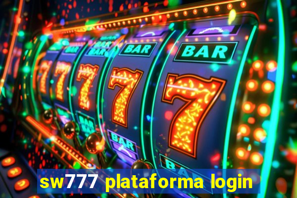 sw777 plataforma login